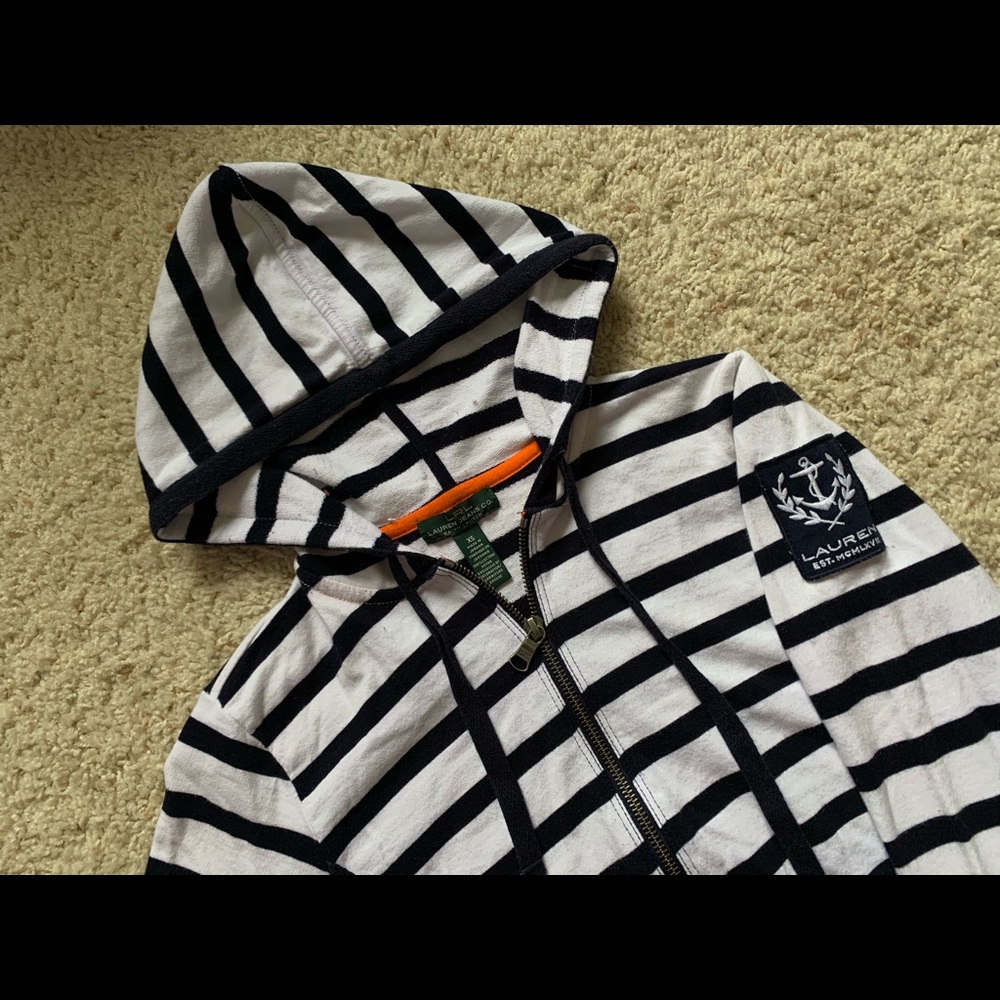 Ralph Lauren zip up hoodie